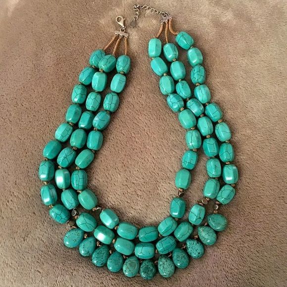 SILPADA N3023 Drops Of The Ocean Turquoise Necklace NIB - Picture 1 of 15